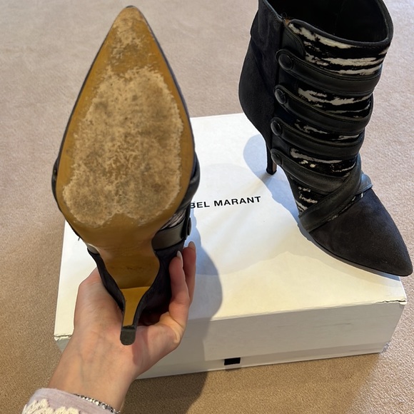Isabel marant heeled boot - Picture 3 of 4